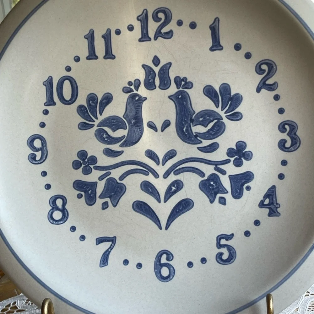 Pfaltzgraff Yorktowne clock plate, vintage - Picture 2 of 8